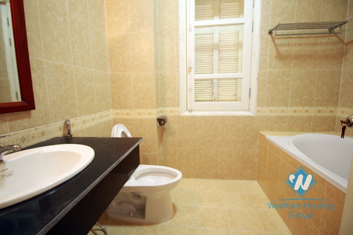 Newly renovated house with back yard and garage for rent in Ciputra Ha Noi